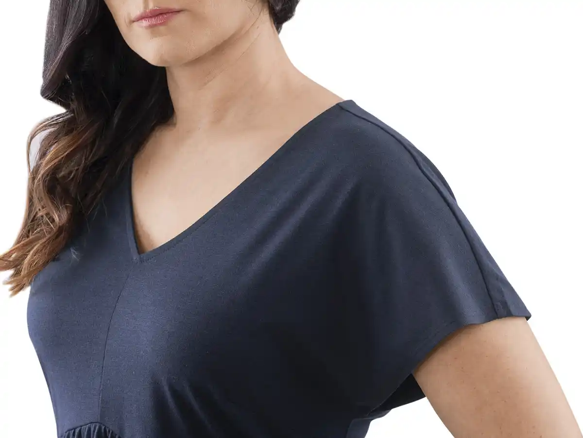 Bild 2 von IDEENWELT Jerseykleid dunkelblau Gr. XL