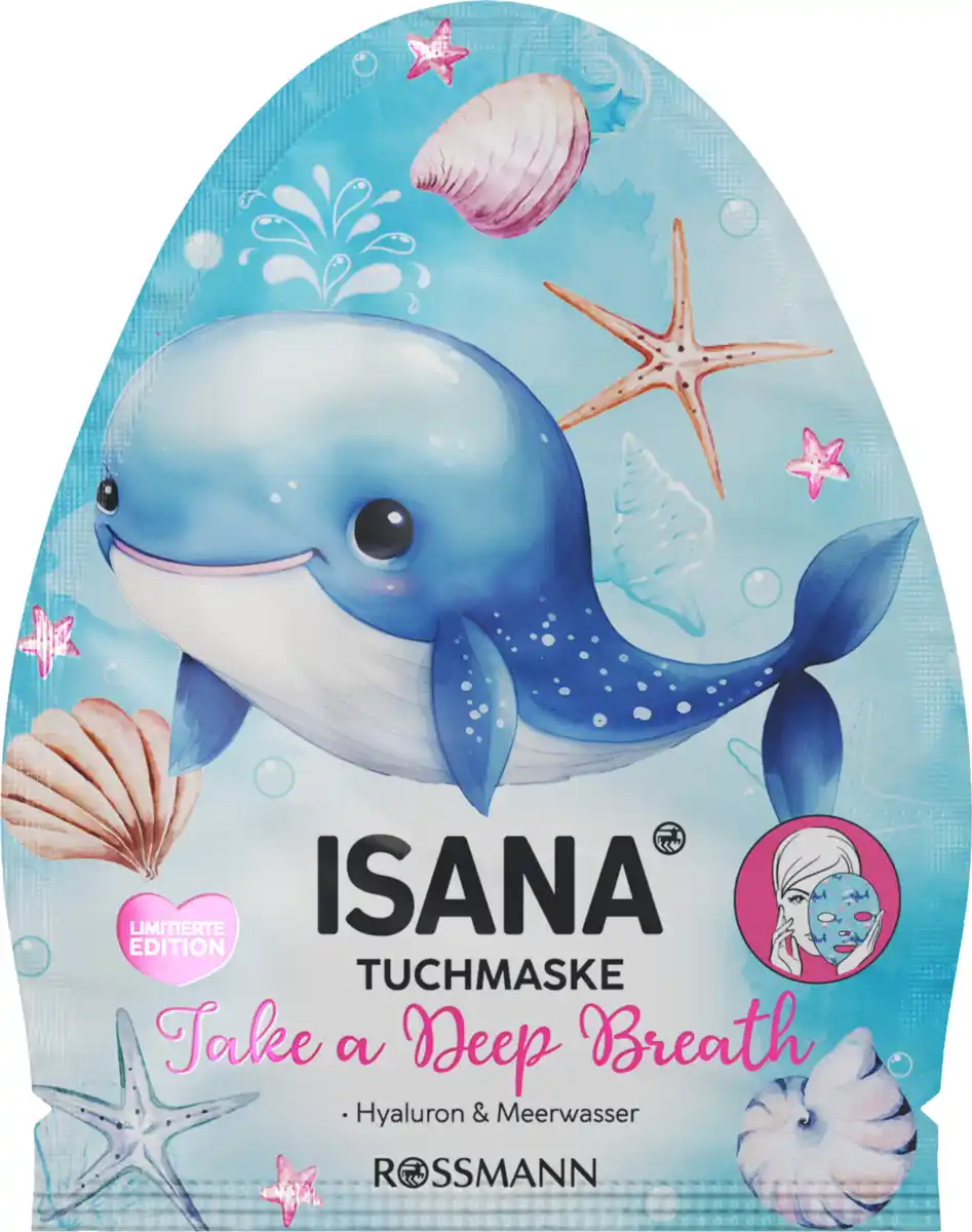 Bild 1 von ISANA Tuchmaske Take a Deep Breath