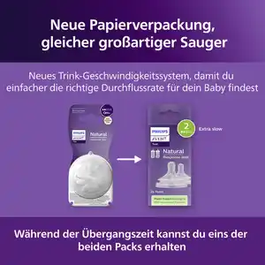 PHILIPS AVENT Natural Response Sauger 2 SCY96202