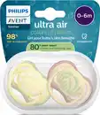Bild 1 von PHILIPS AVENT ultra air Schnuller Blätter & Gras 0-6 Monate