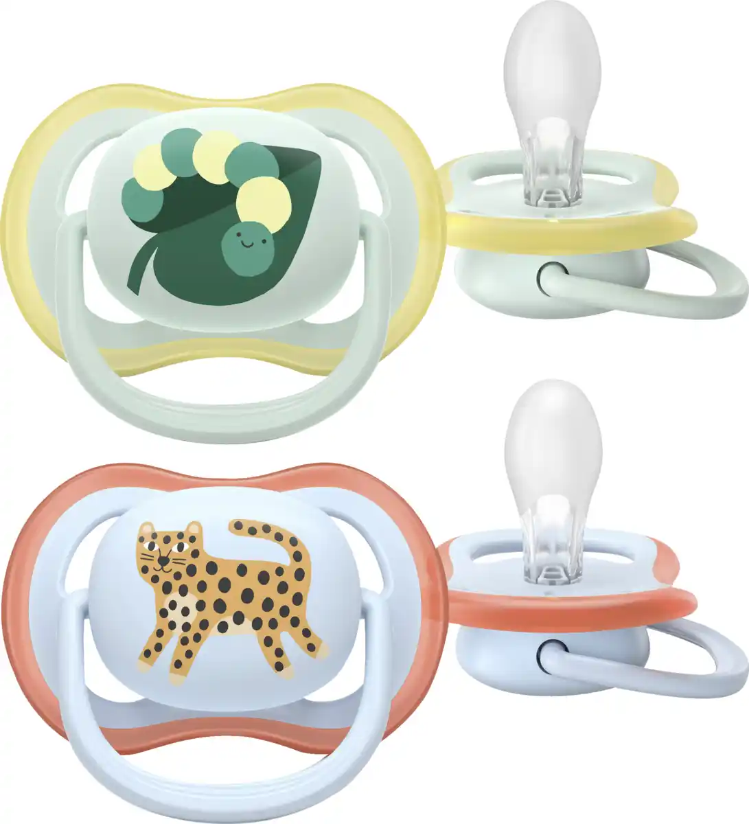 Bild 4 von PHILIPS AVENT ultra air Schnuller Raupe & Tiger 0-6 Monate