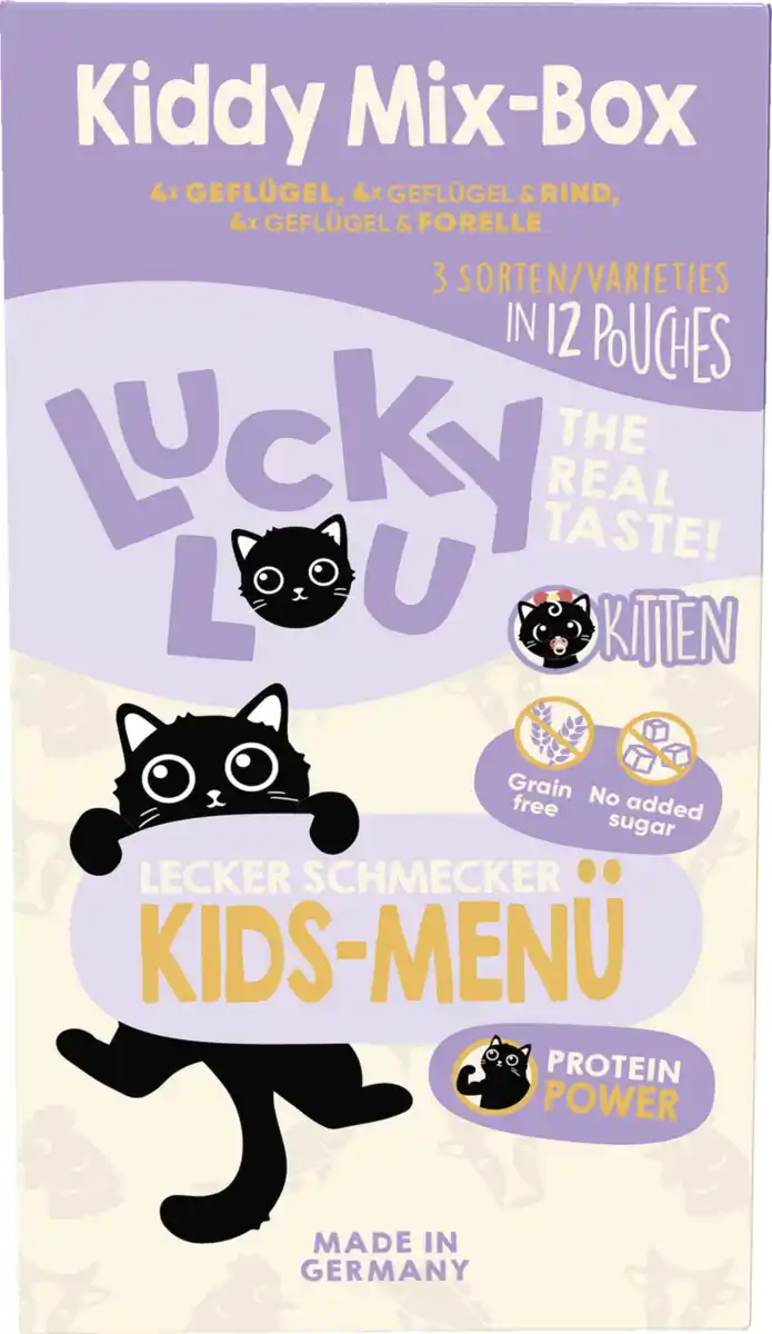 Bild 1 von Lucky Lou Nassfutter Kiddy Mix-Box, 1.500 g
