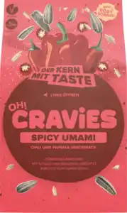 OH!CRAViES Sonnenblumenkerne - Spicy Umami, 60 g