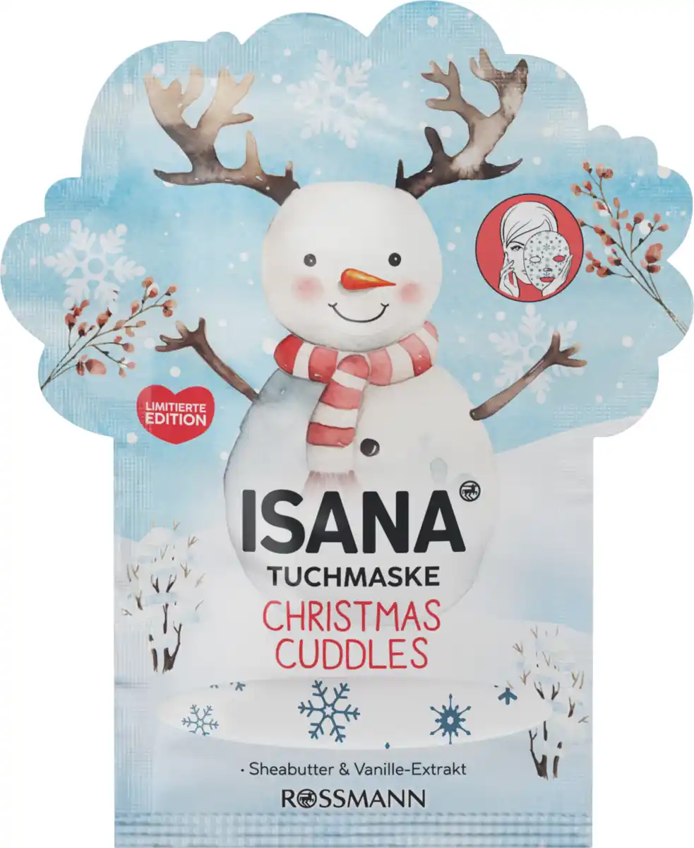 Bild 1 von ISANA Tuchmaske Christmas Cuddle
