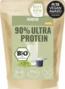 HANS Brainfood Bio Ultra Protein Erbse, 1.000 g