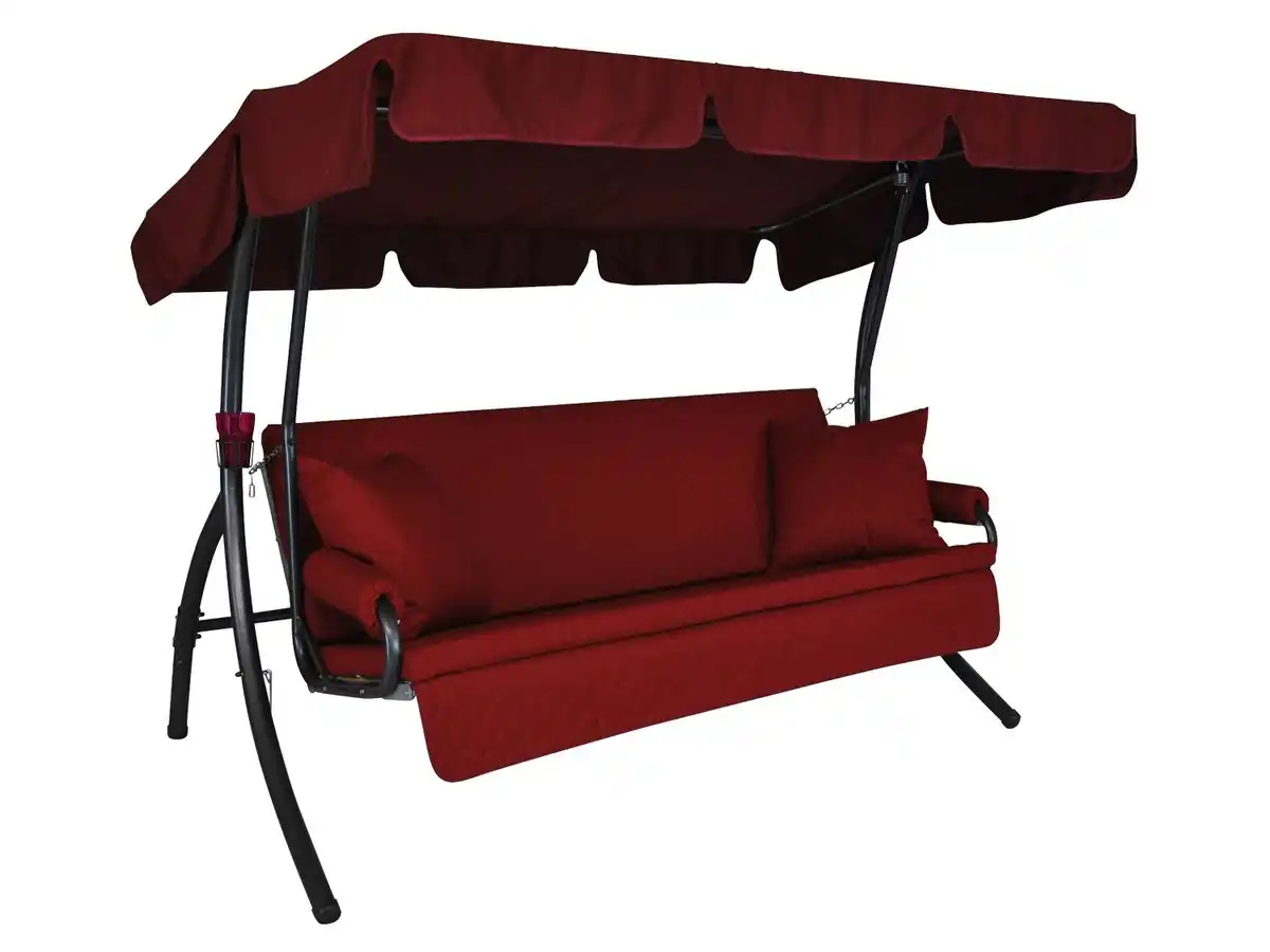 Bild 1 von ANGERER Hollywoodschaukel »LIVING«, 3-Sitzer (Bordeaux)
