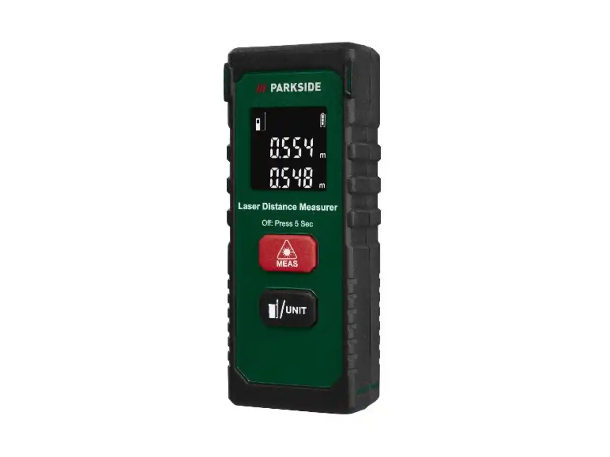 Bild 1 von PARKSIDE® Laser-Entfernungsmesser »PLEM 20 B6«, 20 m /Kreuzlinienlaser »PKLL 7 F7«