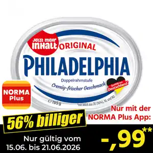 Philadelphia Frischkäsezubereitung