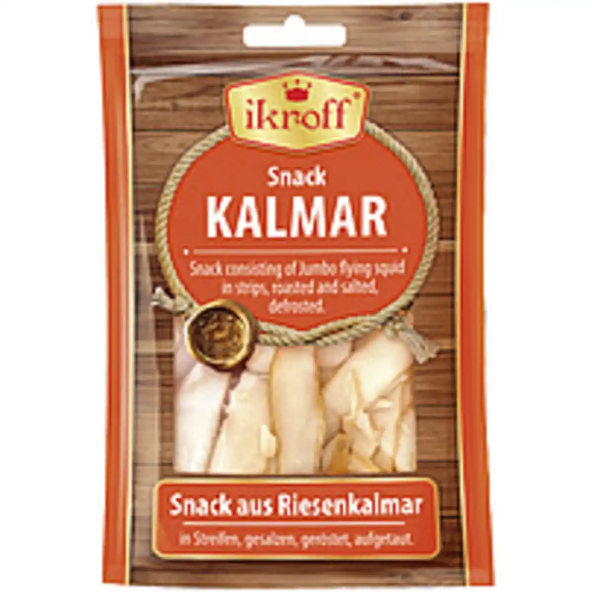 Bild 1 von Snack aus Riesenkalmar (Dosidicus Gigas) in Streifen, gesalz...