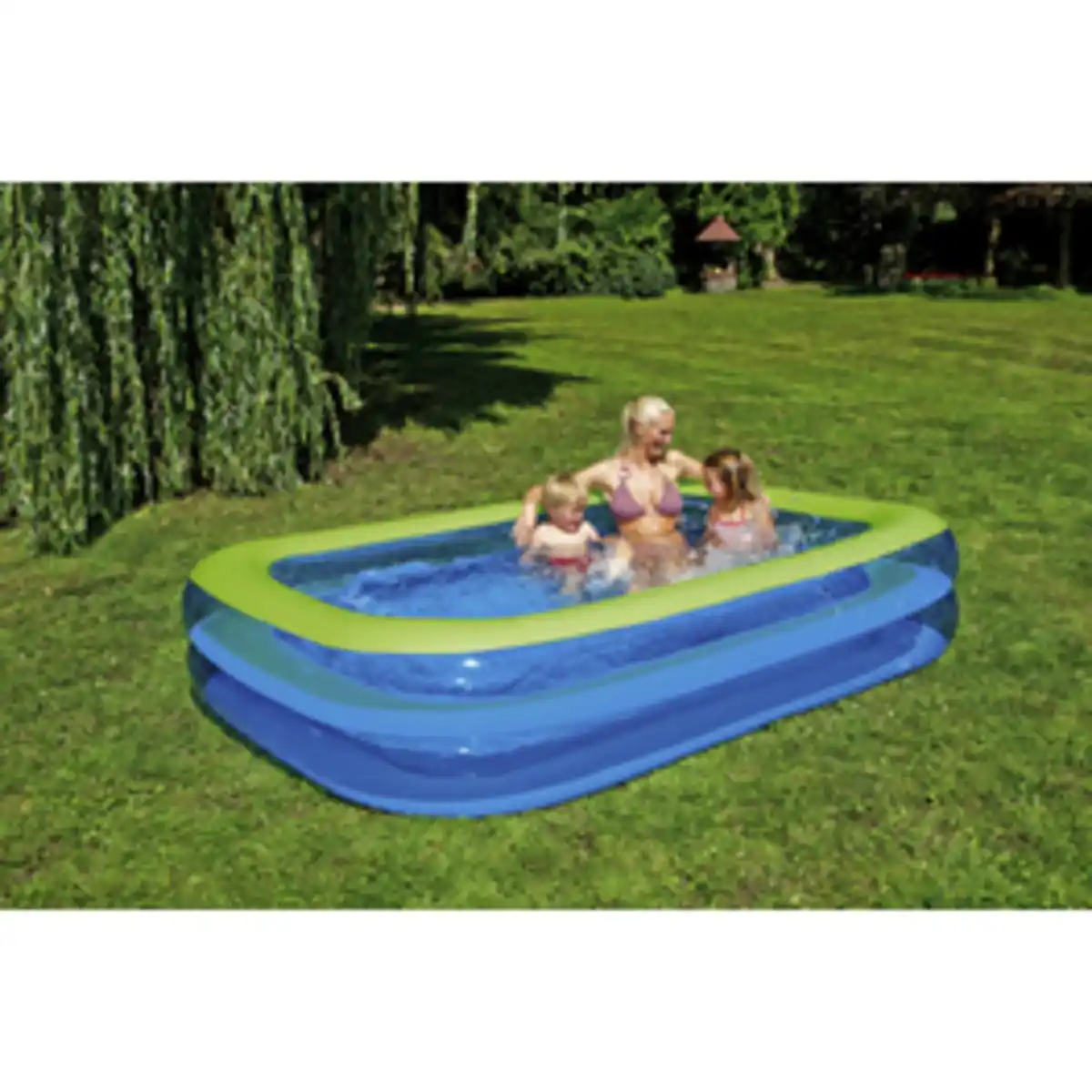 Bild 4 von WEHNCKE Rechteckpool, blau/grün, BxHxL: 175 x 50 x 262 cm