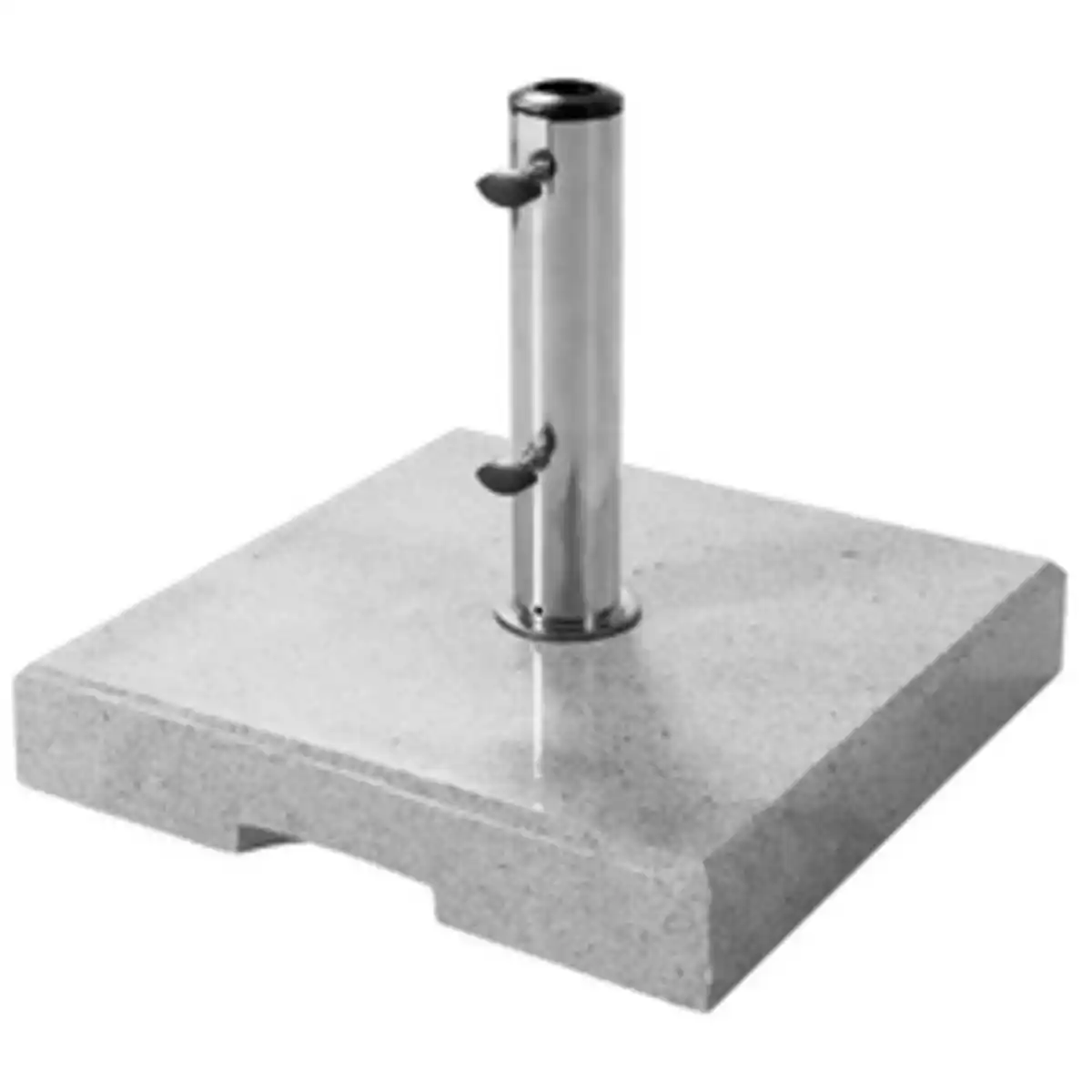 Bild 1 von derby® Schirmständer »Granitsockel«, BxHxL: 45 x 8 x 45 cm, 40 kg, Schirmrohrdurchmesser 32-60 mm