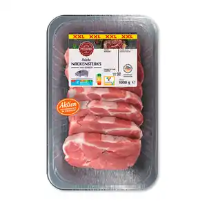 MEINE METZGEREI Schweine-Nackensteaks XXL