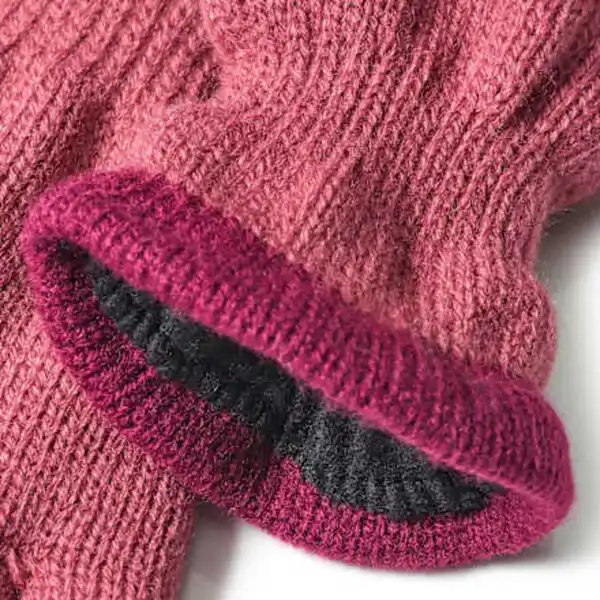 Bild 2 von PUSBLU Handschuhe mit Futter, pink, Gr. 4, 1 St