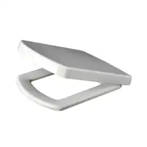 WELLWATER WC-Sitz, weiss, eckig, Soft-Cl., Take-Off