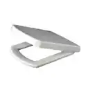 Bild 1 von WELLWATER WC-Sitz, weiss, eckig, Soft-Cl., Take-Off