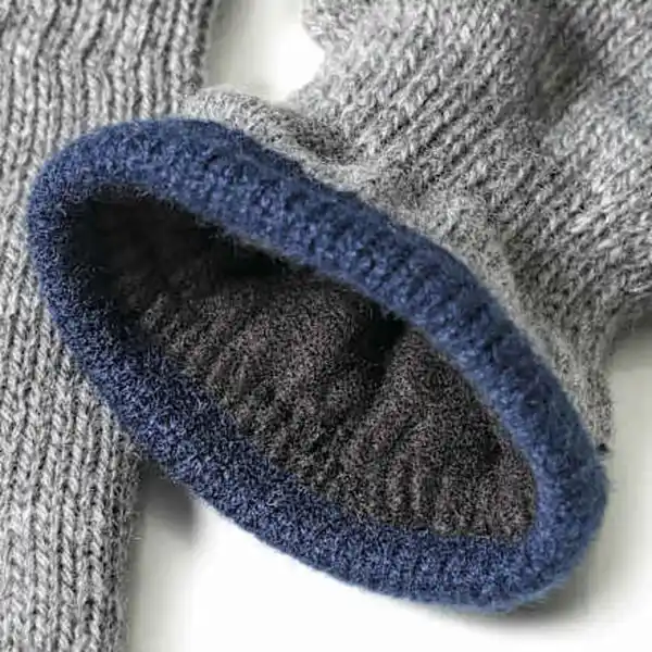 Bild 2 von PUSBLU Handschuhe mit Futter, grau, Gr. 3, 1 St