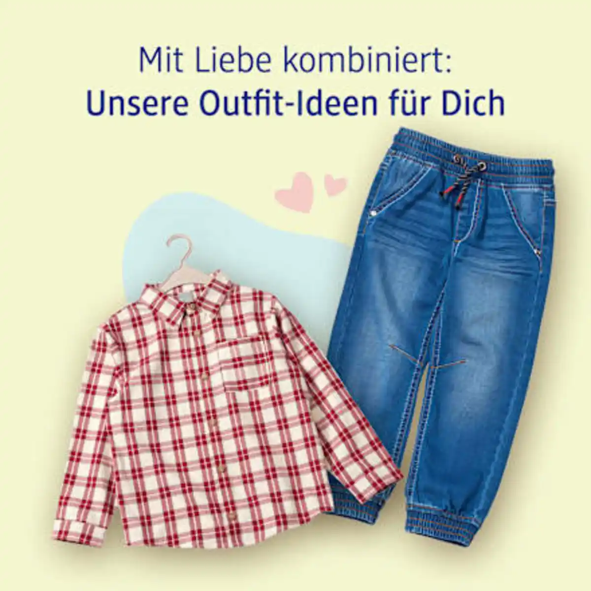 Bild 2 von ALANA Hemd aus Flanell mit Karo-Muster, rot, Gr. 110, 1 St
