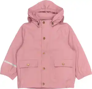 Mikk-Line Regenjacke mit Kapuze, rosa, Gr. 98/104, 1 St
