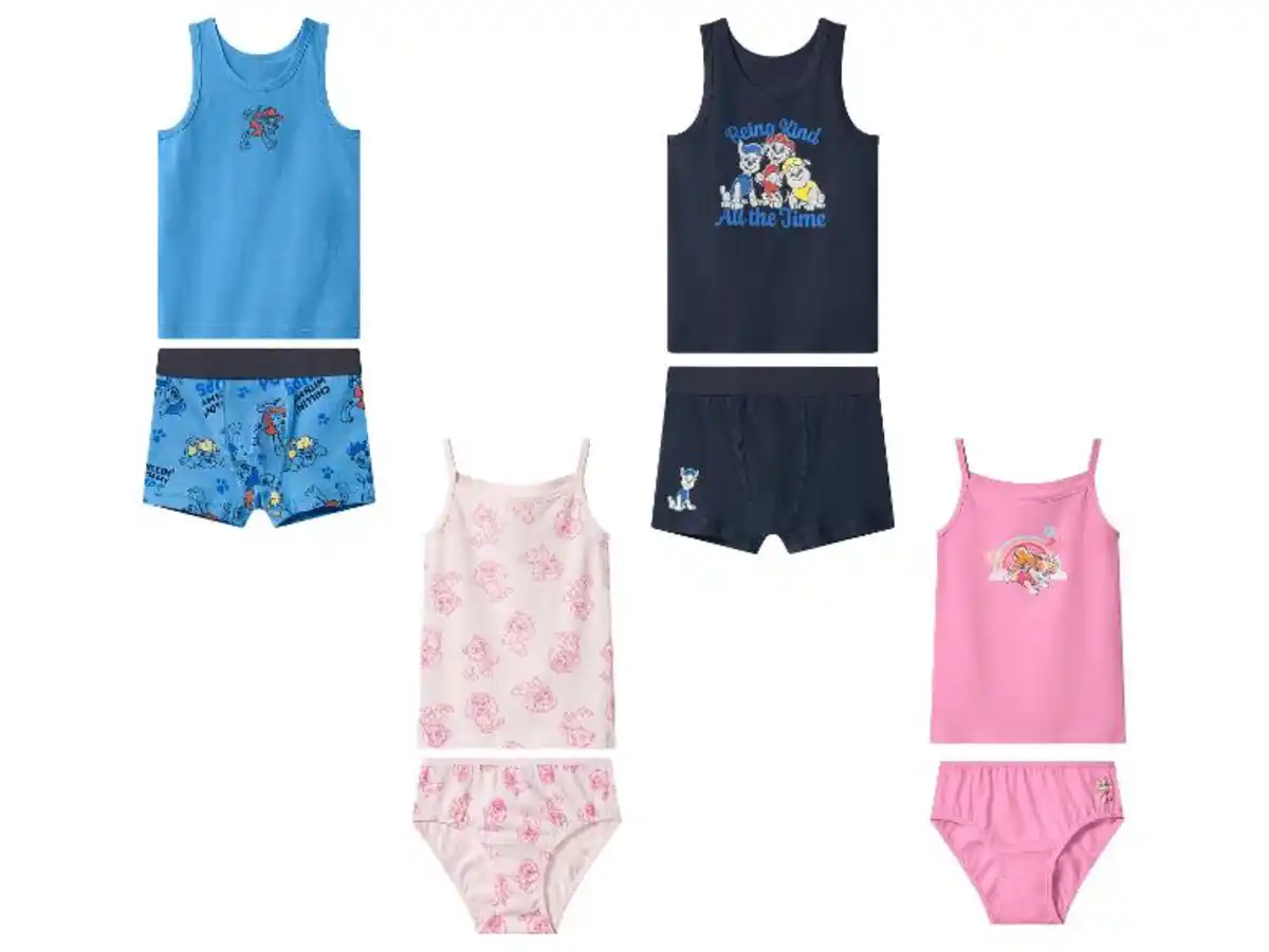 Bild 3 von LUPILU® Kleinkinder Unterwäsche-Set »Paw Patrol«, 2-teilig