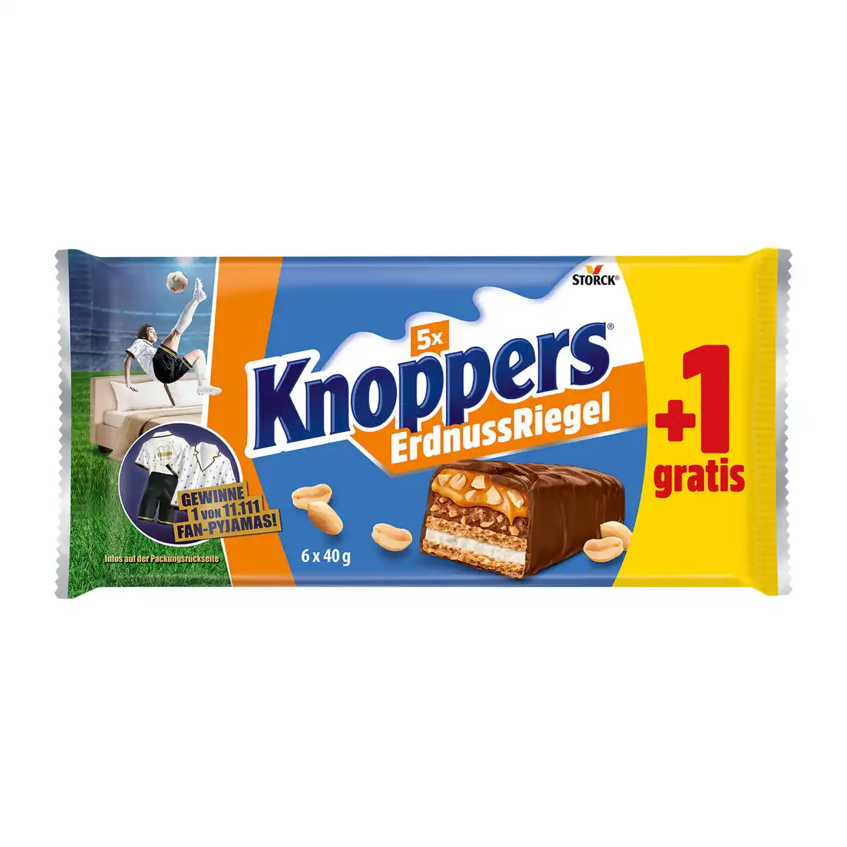 Bild 4 von STORCK Knoppers Riegel