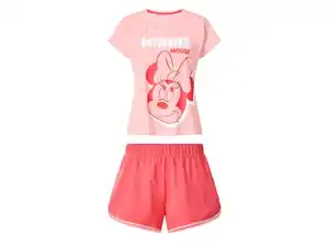 Damen Pyjama »Minnie Maus / Stitch«