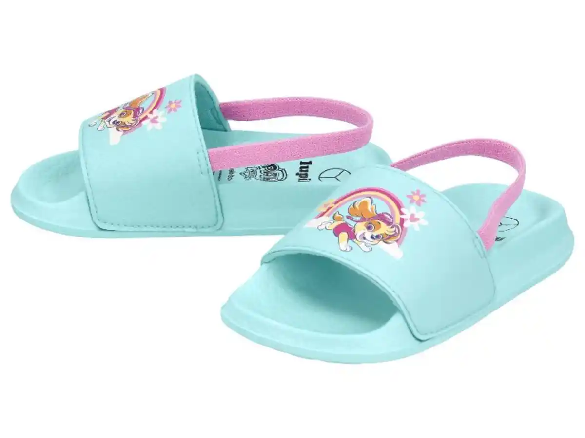 Bild 1 von LUPILU® Kleinkinder Badepantolette »Paw Patrol«