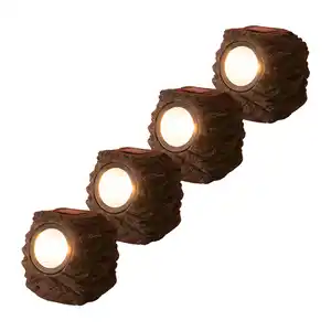 CASALUX Solarleuchten in Steinoptik