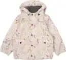 Bild 1 von Mikk-Line Regenjacke gefüttert mit Schmetterling-Muster, beige, Gr. 98/104, 1 St