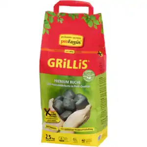 proFagus Grill-Briketts, 2,5kg