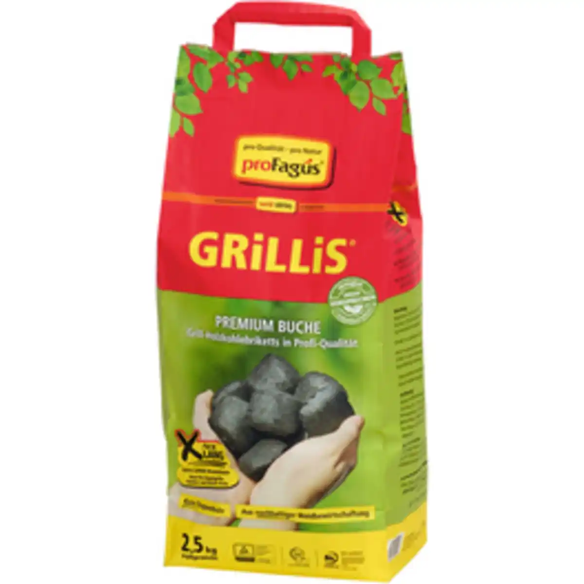 Bild 1 von proFagus Grill-Briketts, 2,5kg