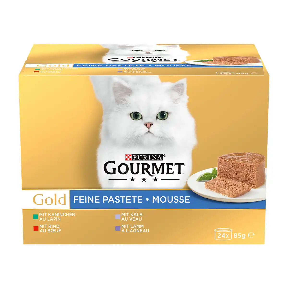 Bild 1 von PURINA Gourmet Gold Feine Pastete