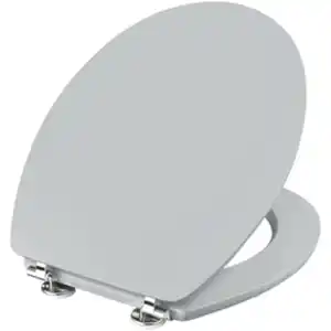 WELLWATER WC-Sitz Holzkern, D-Form