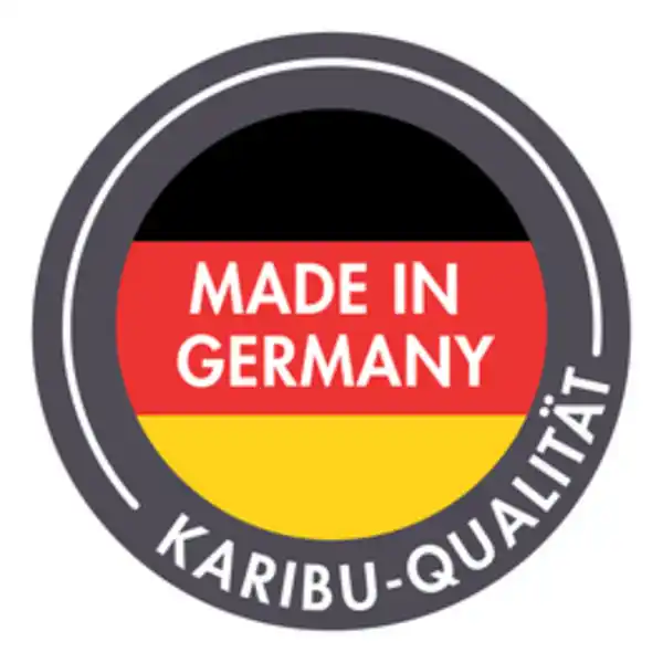 Bild 3 von KARIBU Pavillon »Cubus«, BxT: 320 x 160 cm, braun, Holzart: Fichte