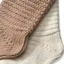 Bild 2 von ALANA Socken aus Grobstrick, braun & weiß, Gr. 27/29, 2 St