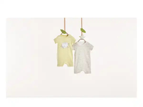 Bild 2 von LUPILU® Baby Pyjama, 2 Stück, aus reiner Bio-Baumwolle