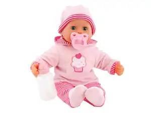 BAYER DESIGN Funktionspuppe First Words Baby (Rosa)