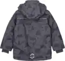 Bild 2 von Mikk-Line Schneejacke mit Fleece-Futter & Wald-Muster, grau, Gr. 98/104, 1 St