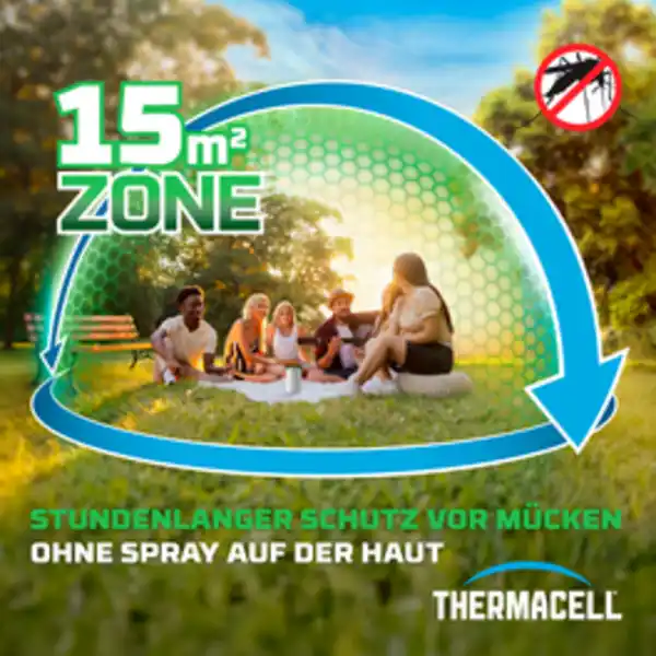 Bild 2 von Thermacell Mückenabwehr, Protect weiß-grün