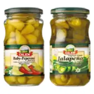 Dilek Baby-Peperoni, grüne Peperoni oder Jalapeño