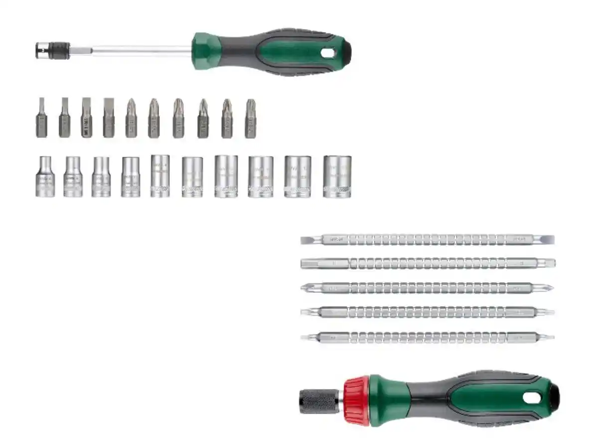 Bild 3 von PARKSIDE® Kombi-Schraubendreher-Set / Doppelkopf-Ratschenschraubendreher-Set