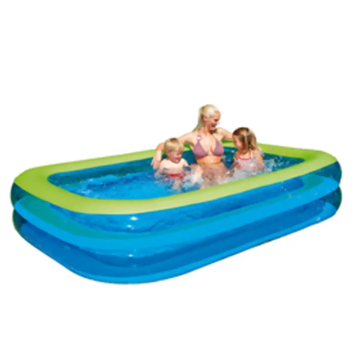 Bild 2 von WEHNCKE Rechteckpool »Jumbo«, blau/grün, BxHxL: 183 x 50 x 305 cm