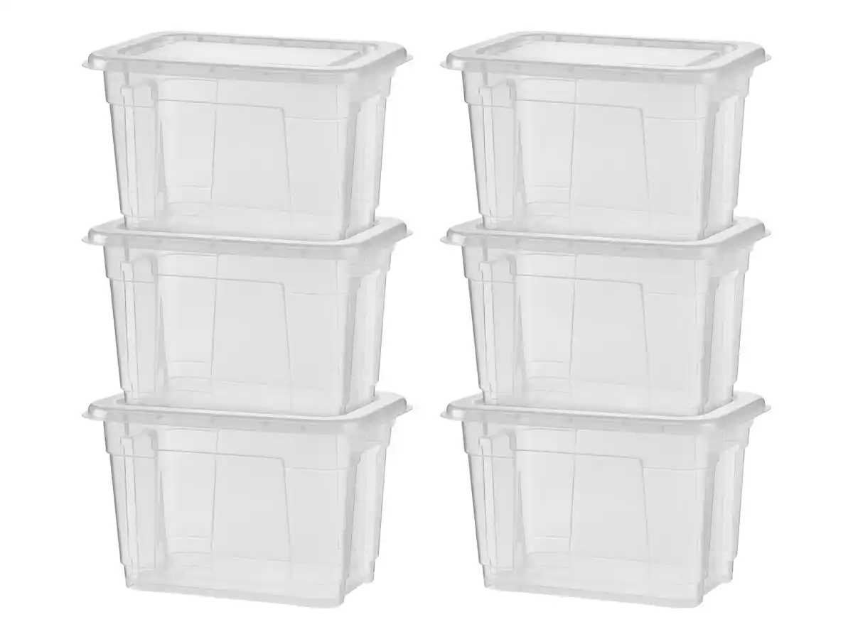 Bild 3 von W5 Boxen 5 l mit Deckel, 6er Set""