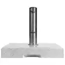 Bild 2 von derby® Schirmständer »Granitsockel«, BxHxL: 45 x 8 x 45 cm, 40 kg, Schirmrohrdurchmesser 32-60 mm