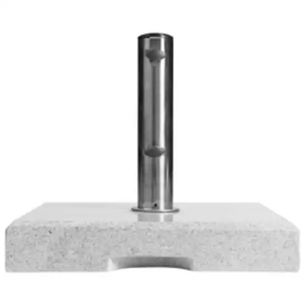 Bild 2 von derby® Schirmständer »Granitsockel«, BxHxL: 45 x 8 x 45 cm, 40 kg, Schirmrohrdurchmesser 32-60 mm