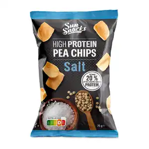 SUN SNACKS Protein-Erbsenchips