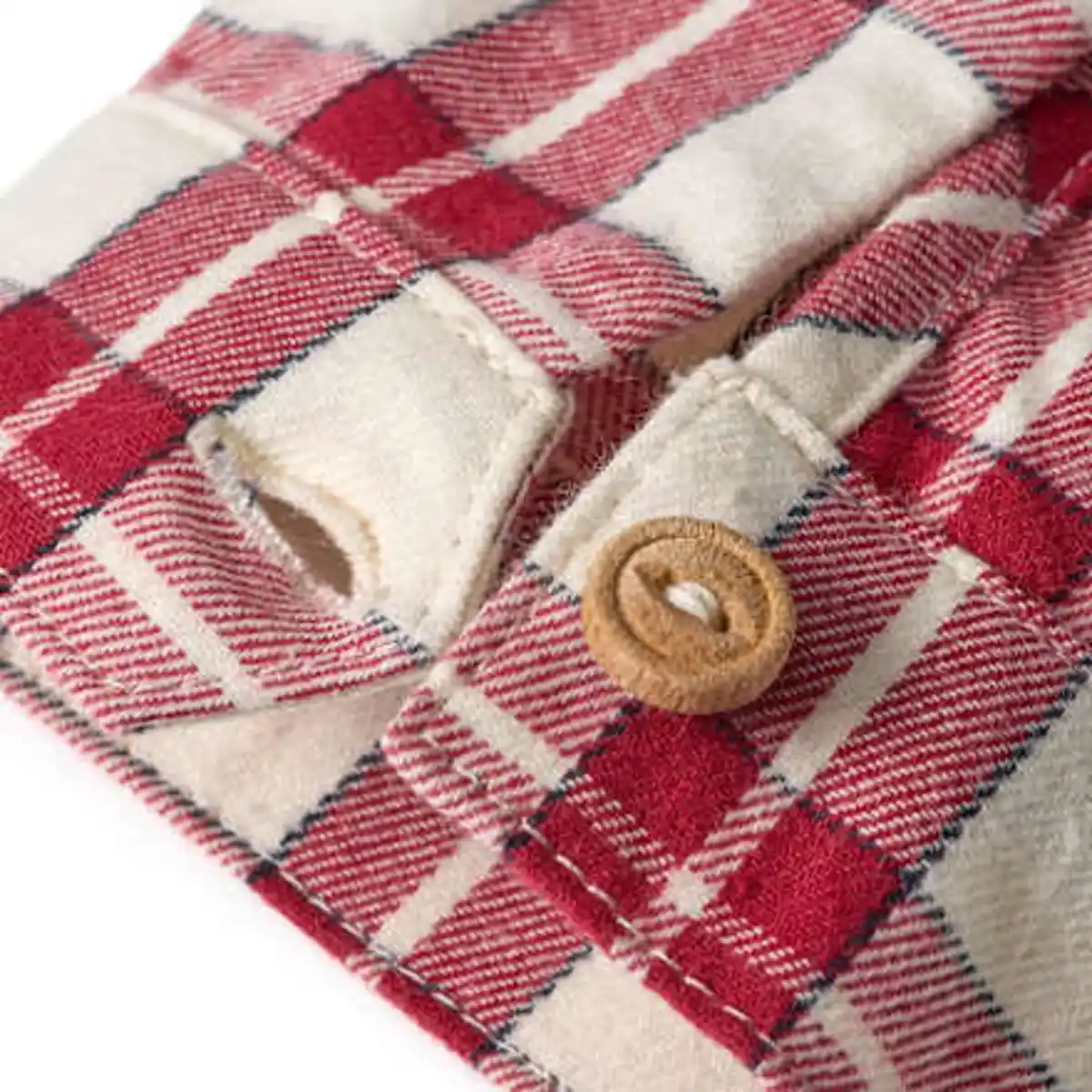 Bild 3 von ALANA Hemd aus Flanell mit Karo-Muster, rot, Gr. 110, 1 St