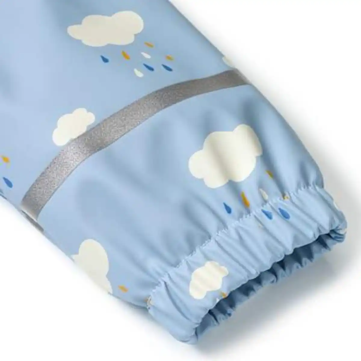 Bild 4 von PUSBLU Regenjacke mit Futter & Wolken-Muster, blau, Gr. 86/92, 1 St