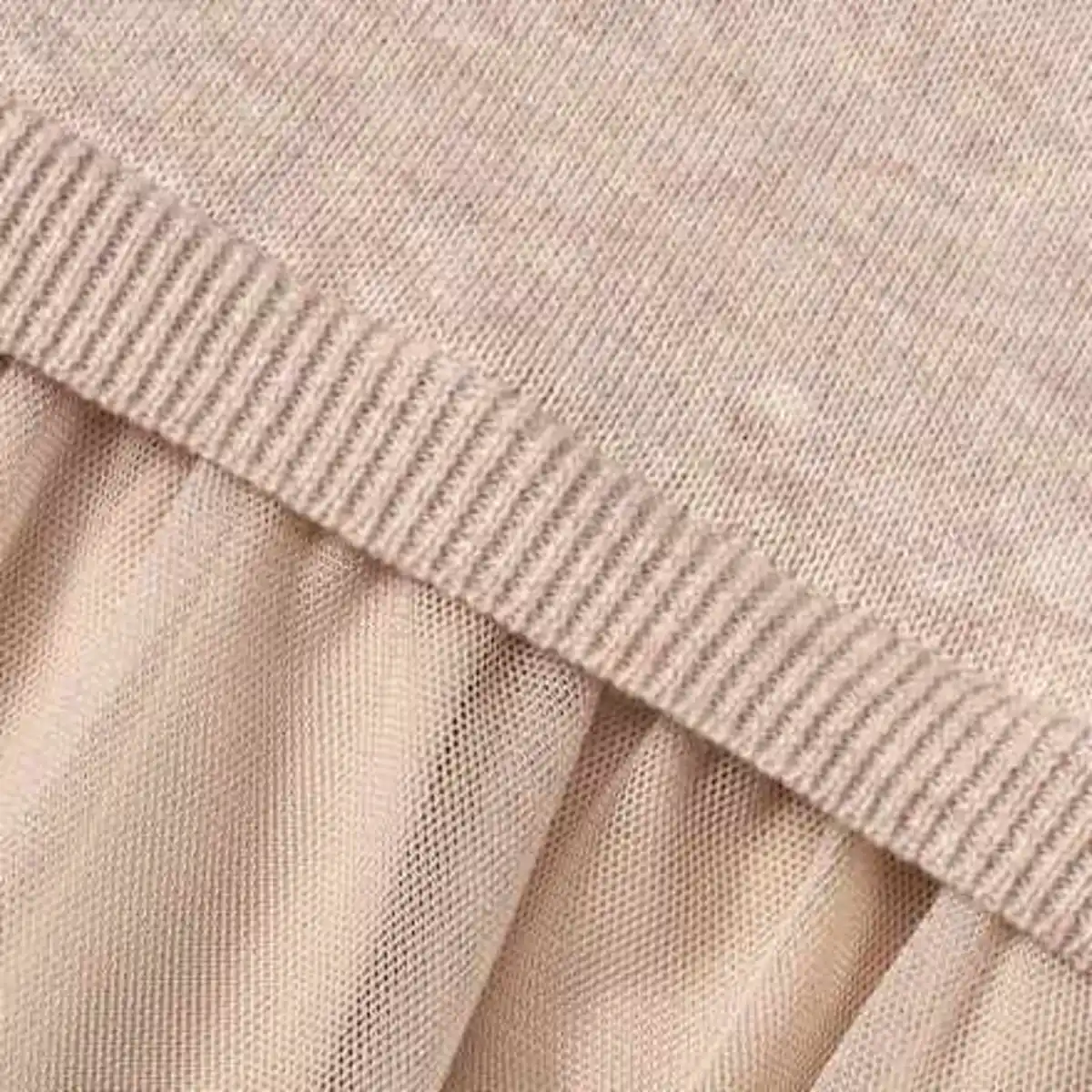 Bild 3 von ALANA Strickkleid mit Tüllrock, beige, Gr. 86, 1 St