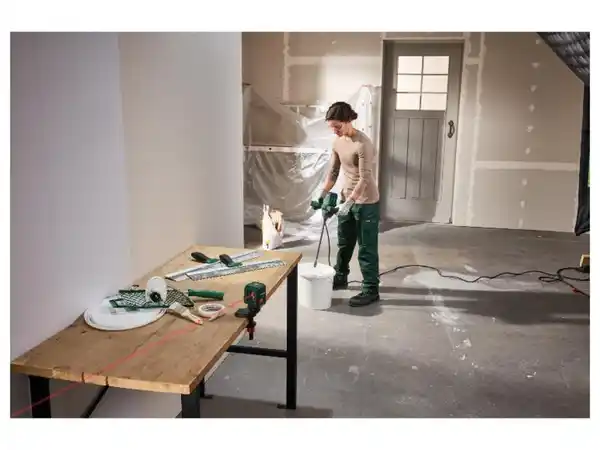 Bild 2 von PARKSIDE® Laser-Entfernungsmesser »PLEM 20 B6«, 20 m /Kreuzlinienlaser »PKLL 7 F7«