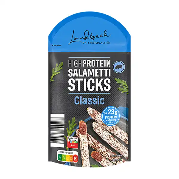 Bild 2 von LANDBECK High-Protein-Salametti